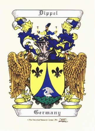 Dippel Family Crest